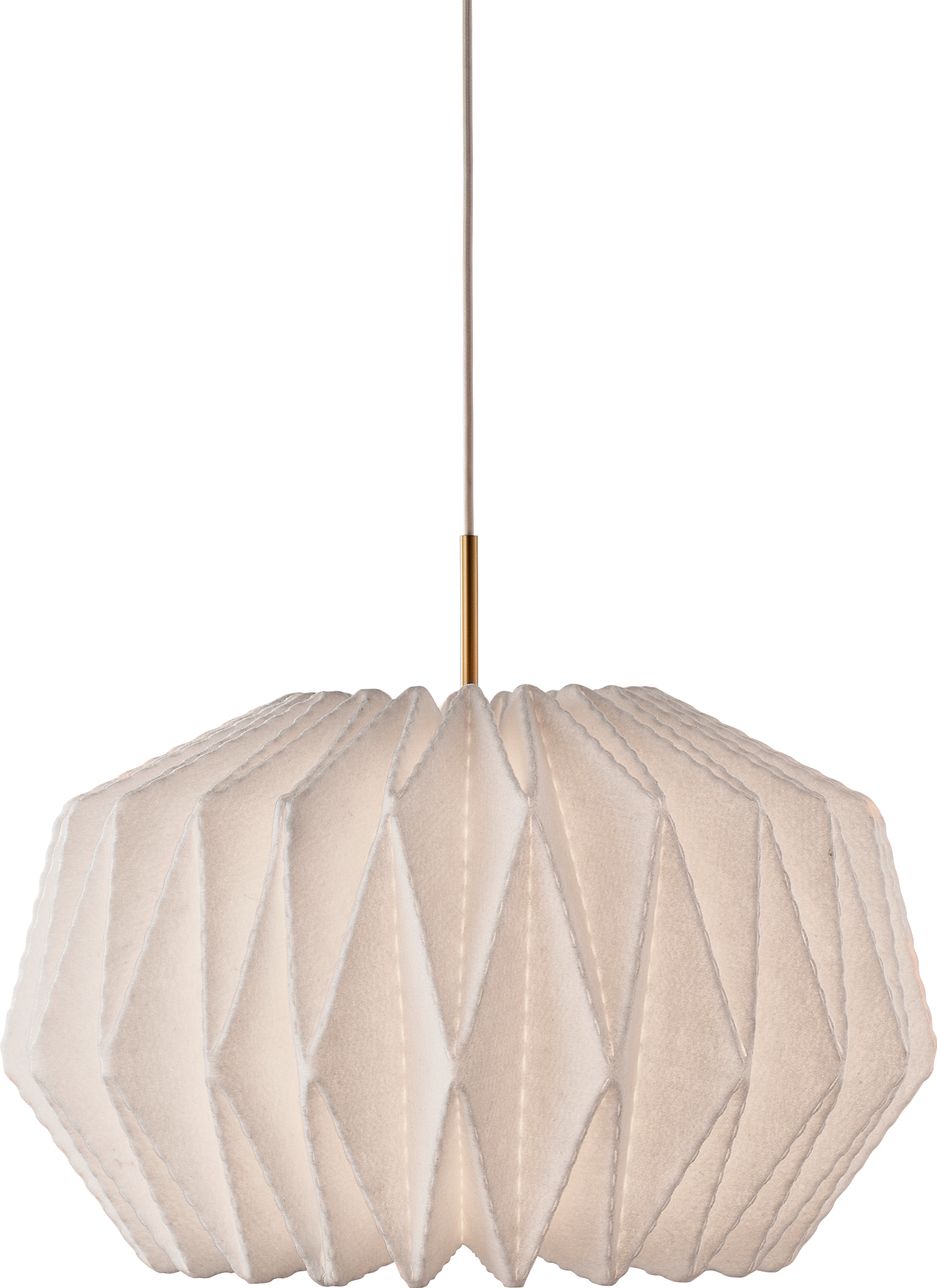 9148475 LE KLINT PENDEL MODEL 164 SOFTLY PLEATED Ø62CM 1
