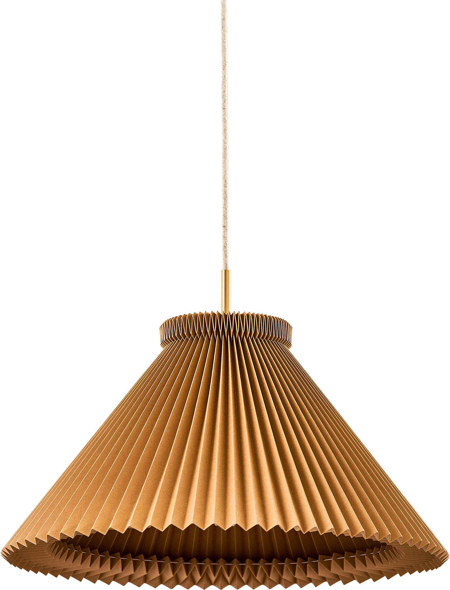 9148471 LE KLINT SKÆRM MODEL 1 30CM Ø44CM DIJON PAPIR 2