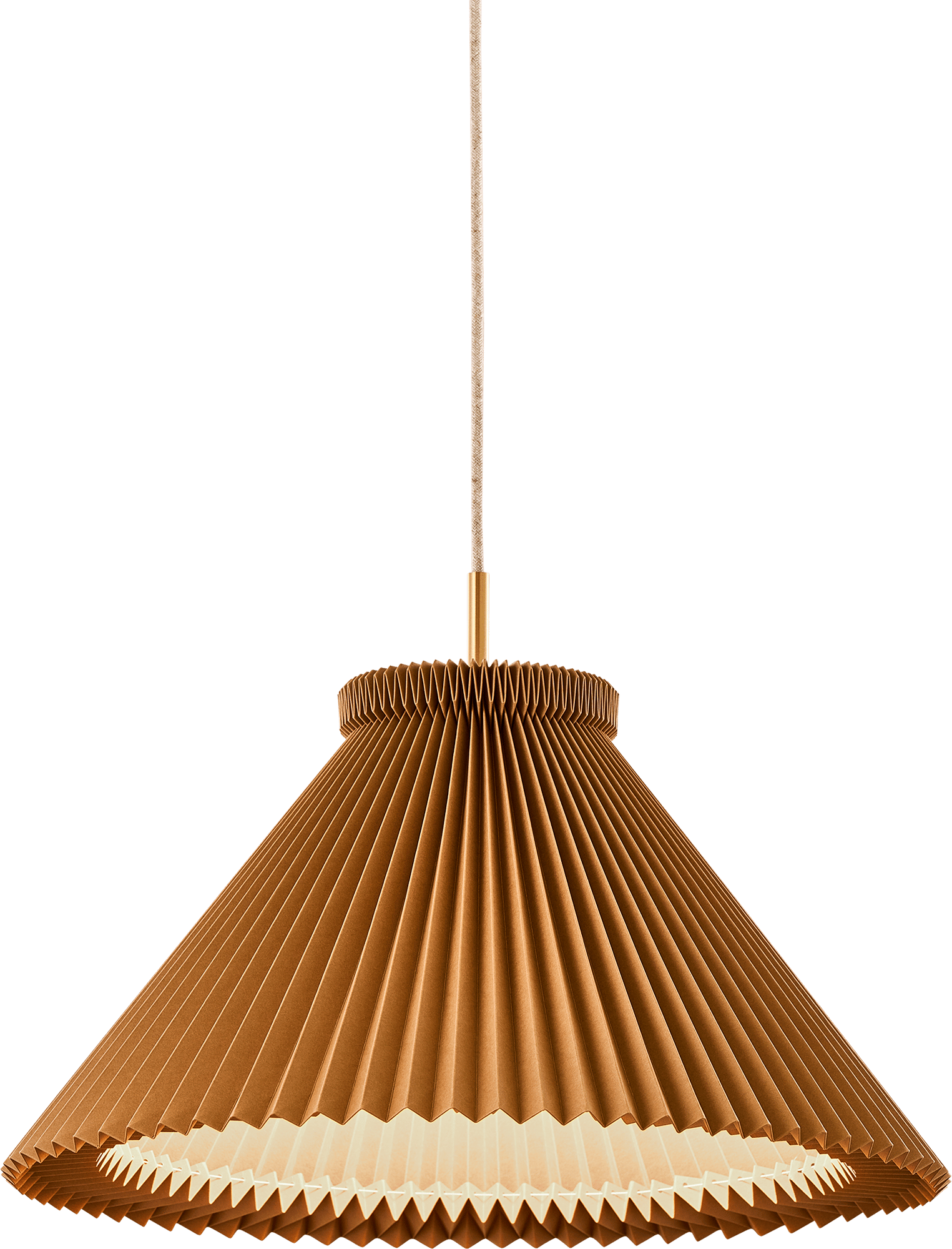 9148471 LE KLINT SKÆRM MODEL 1 30CM Ø44CM DIJON PAPIR 3