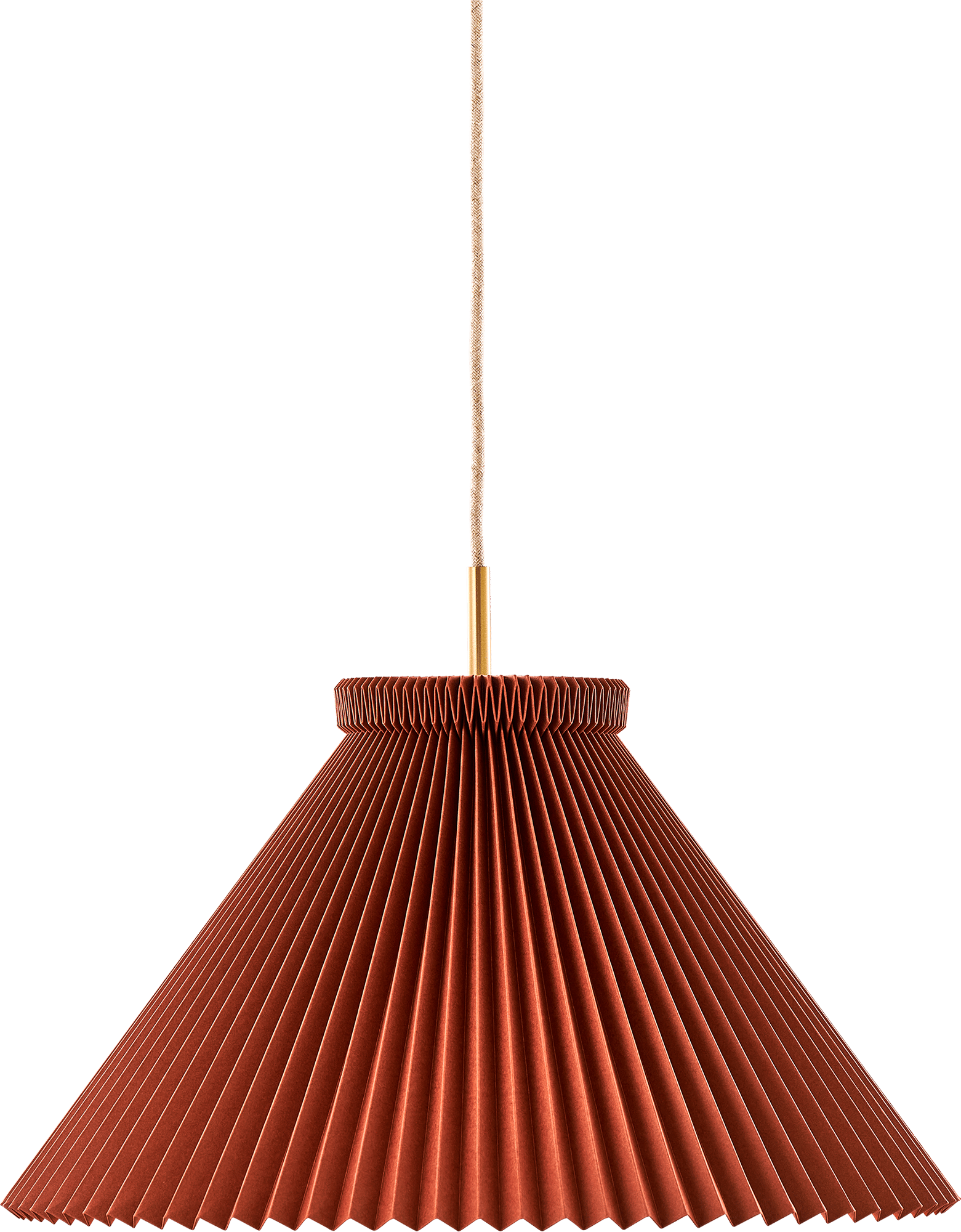 9148470 LE KLINT SKÆRM MODEL 1 30CM Ø44CM CHOCOLATE PAPIR 1