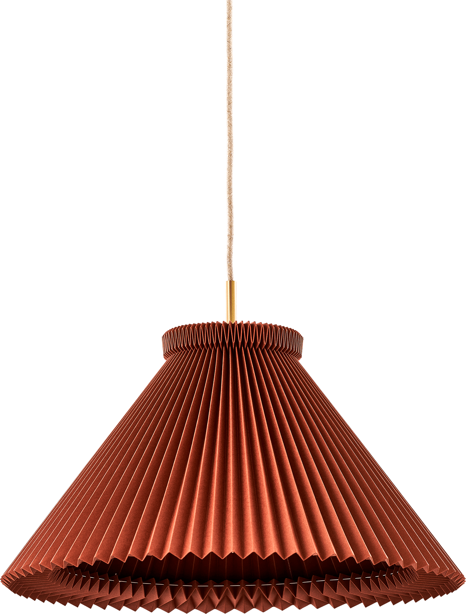 9148470 LE KLINT SKÆRM MODEL 1 30CM Ø44CM CHOCOLATE PAPIR 2