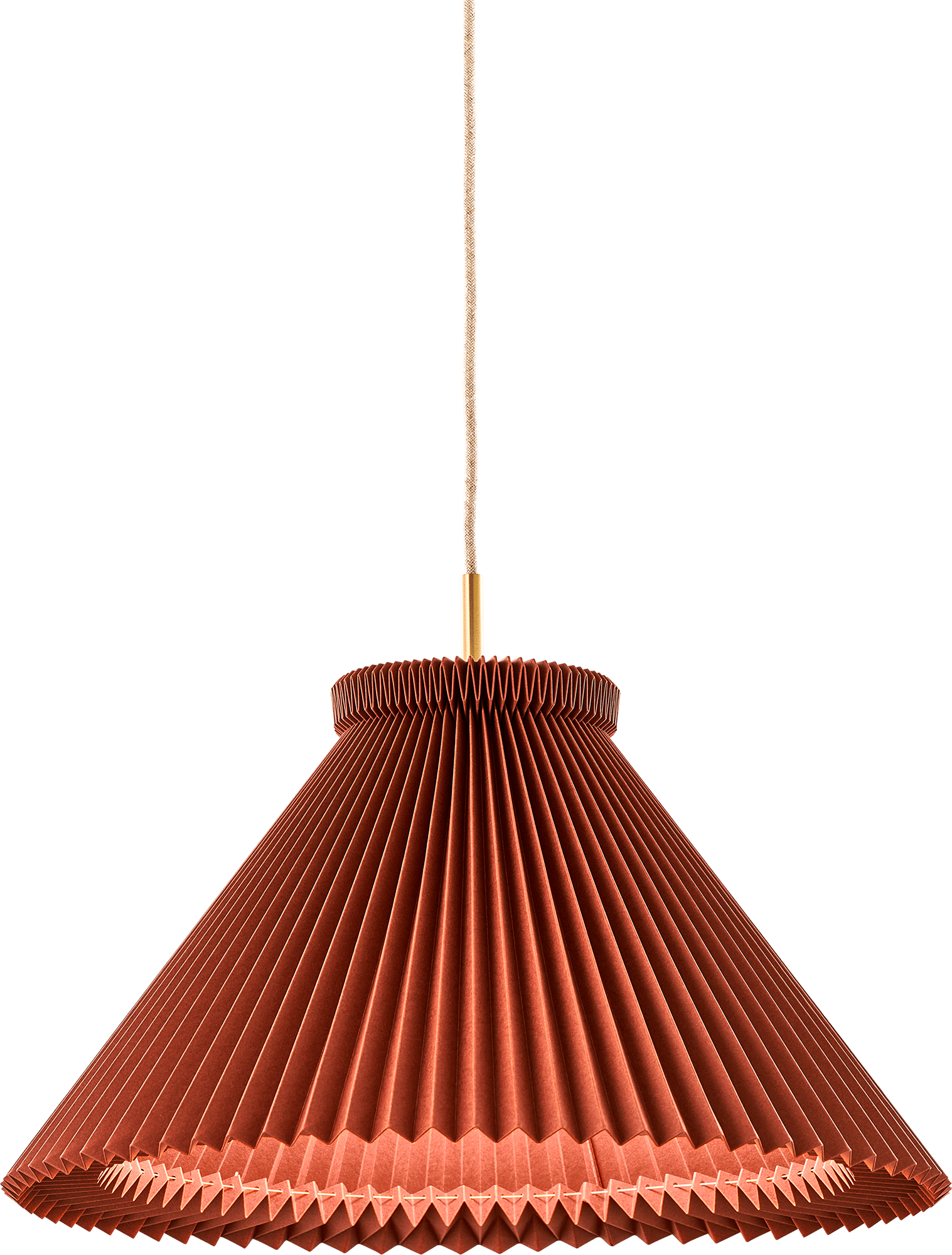 9148470 LE KLINT SKÆRM MODEL 1 30CM Ø44CM CHOCOLATE PAPIR 3