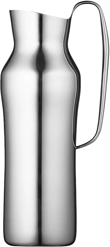 9148440 GENSE DOROTEA KARAFFEL 1,3L 30CM BLANKT STÅL