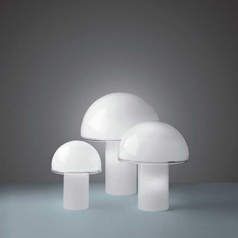 9145850 ARTEMIDE ONFALE PICCOLO BORDLAMPE HVID 5