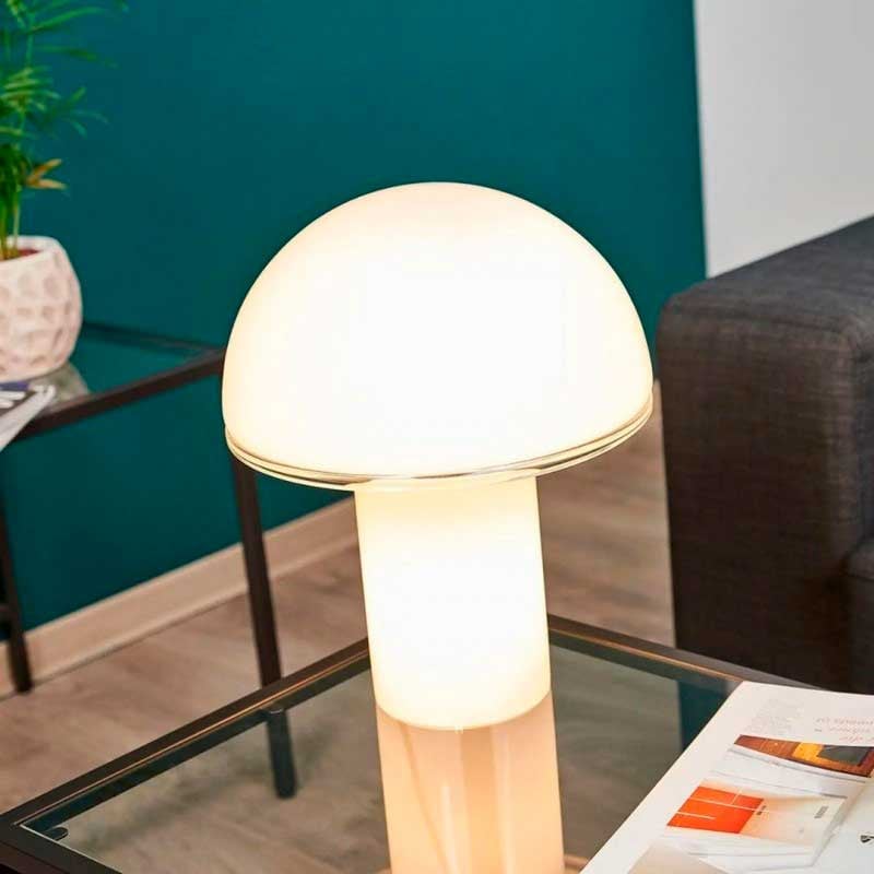 9145850 ARTEMIDE ONFALE PICCOLO BORDLAMPE HVID 4