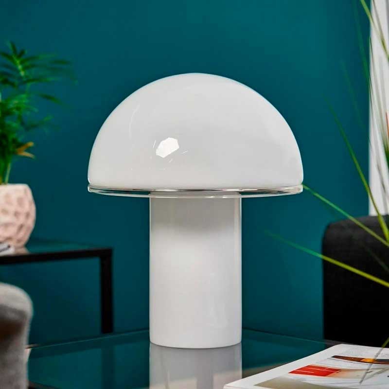 9145850 ARTEMIDE ONFALE PICCOLO BORDLAMPE HVID 3
