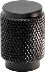 9144652 BESLAG DESIGN KNOP RIFF 21 MAT SORT 1
