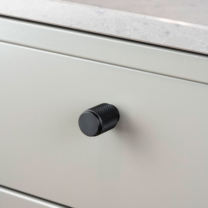 9144652 BESLAG DESIGN KNOP RIFF 21 MAT SORT 2