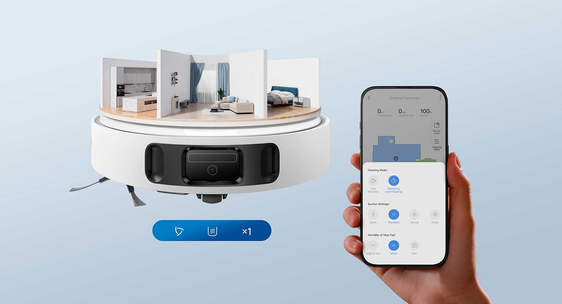 9148623 MOVA ROBOTSTØVSUGER E30 ULTRA 3