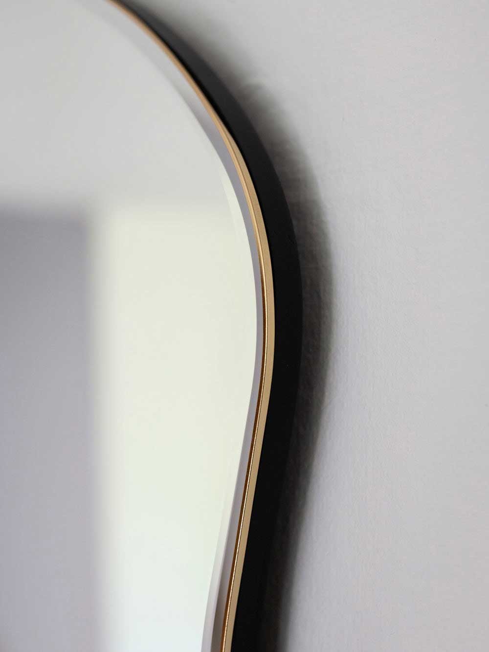 9147566 FERM LIVING POND SPEJL STOR MESSING 4