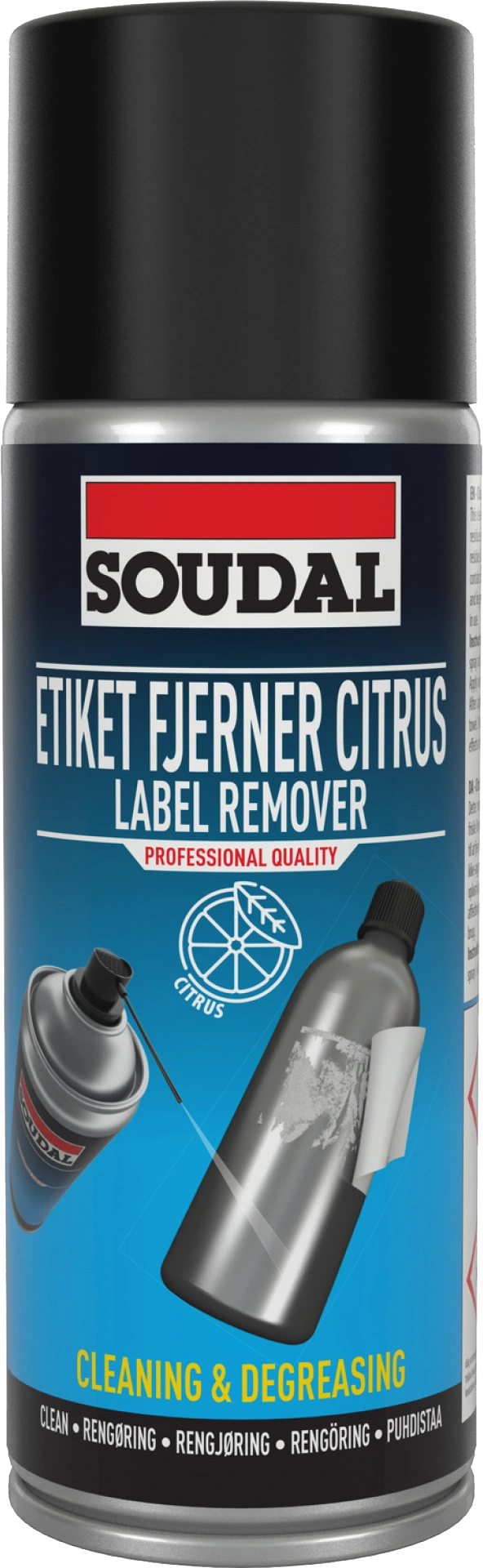 2255681 SOUDAL RENSEMIDDEL 400ML ETIKETFJERNER CITRUS 1