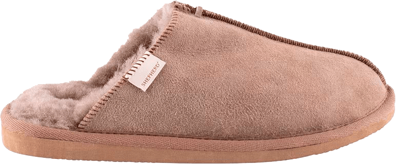 9148983 SHEPHERD HUGO SLIPPERS FÅRESKIND STONE 1