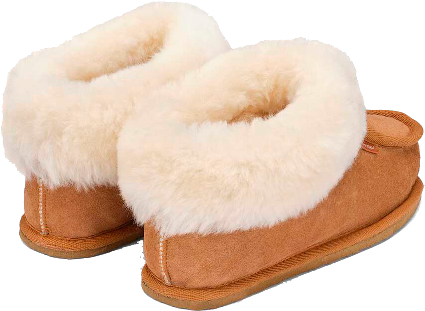 9149029 SHEPHERD LENA SLIPPERS 42 FÅRESKIND KASTANJE 3