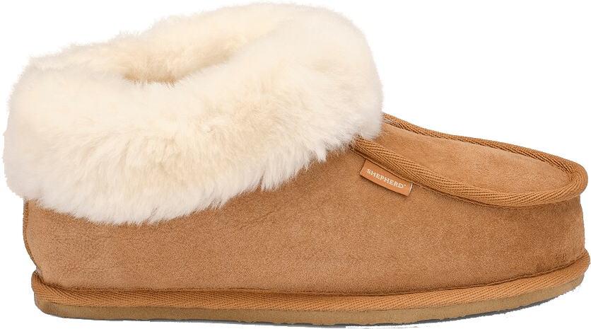 9149029 SHEPHERD LENA SLIPPERS 42 FÅRESKIND KASTANJE