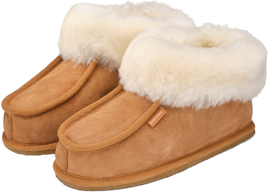 9149029 SHEPHERD LENA SLIPPERS 42 FÅRESKIND KASTANJE 2