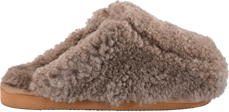 9148998 SHEPHERD JENNY SLIPPERS FÅRESKIND STONE 1