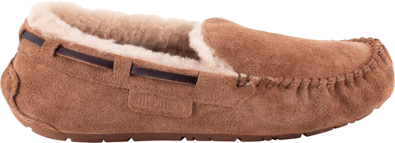 9149002 SHEPHERD STEFFO SLIPPERS RUSKIND FÅRESKIND KASTANJE 2