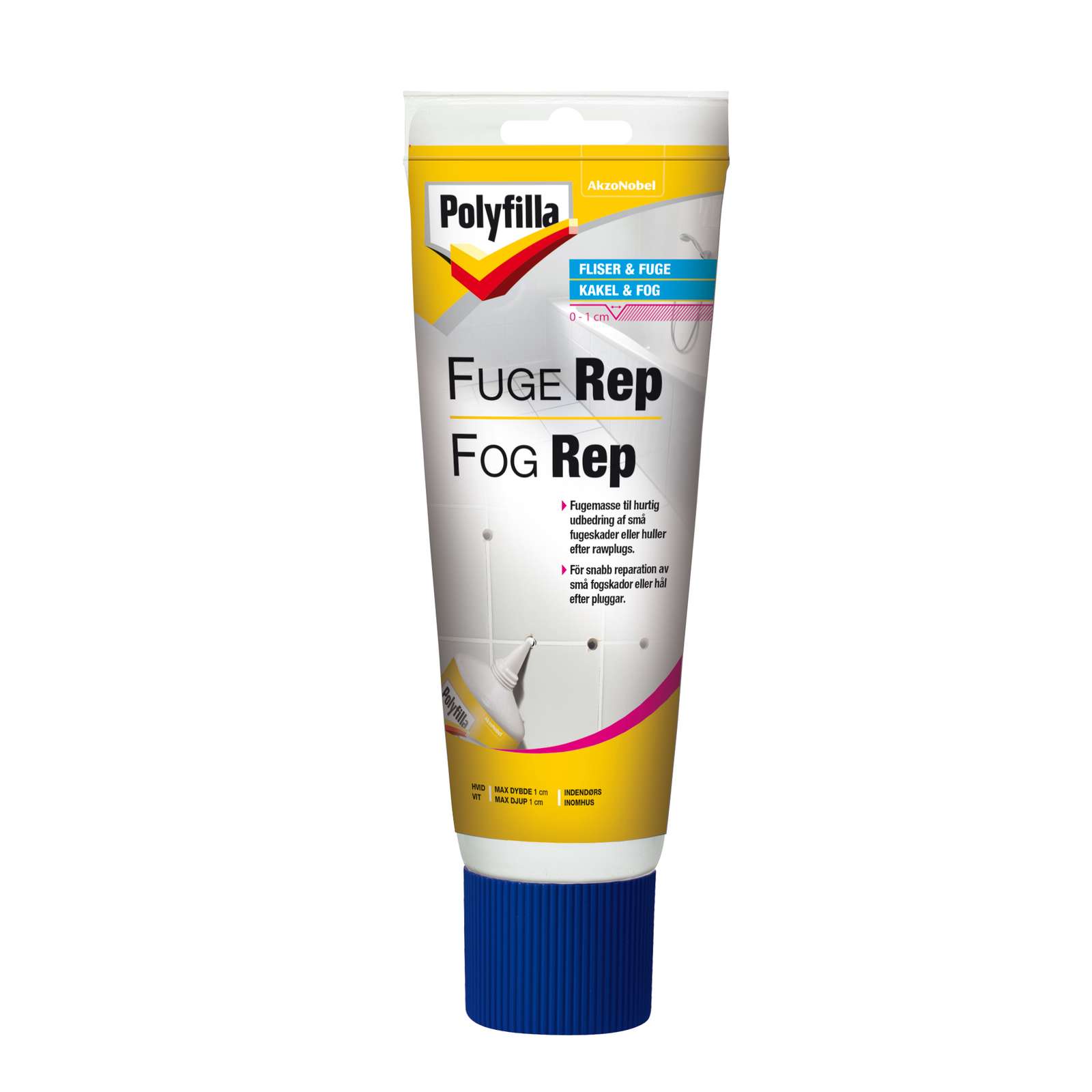 1381035 POLYFILLA FUGE REP HVID 330G