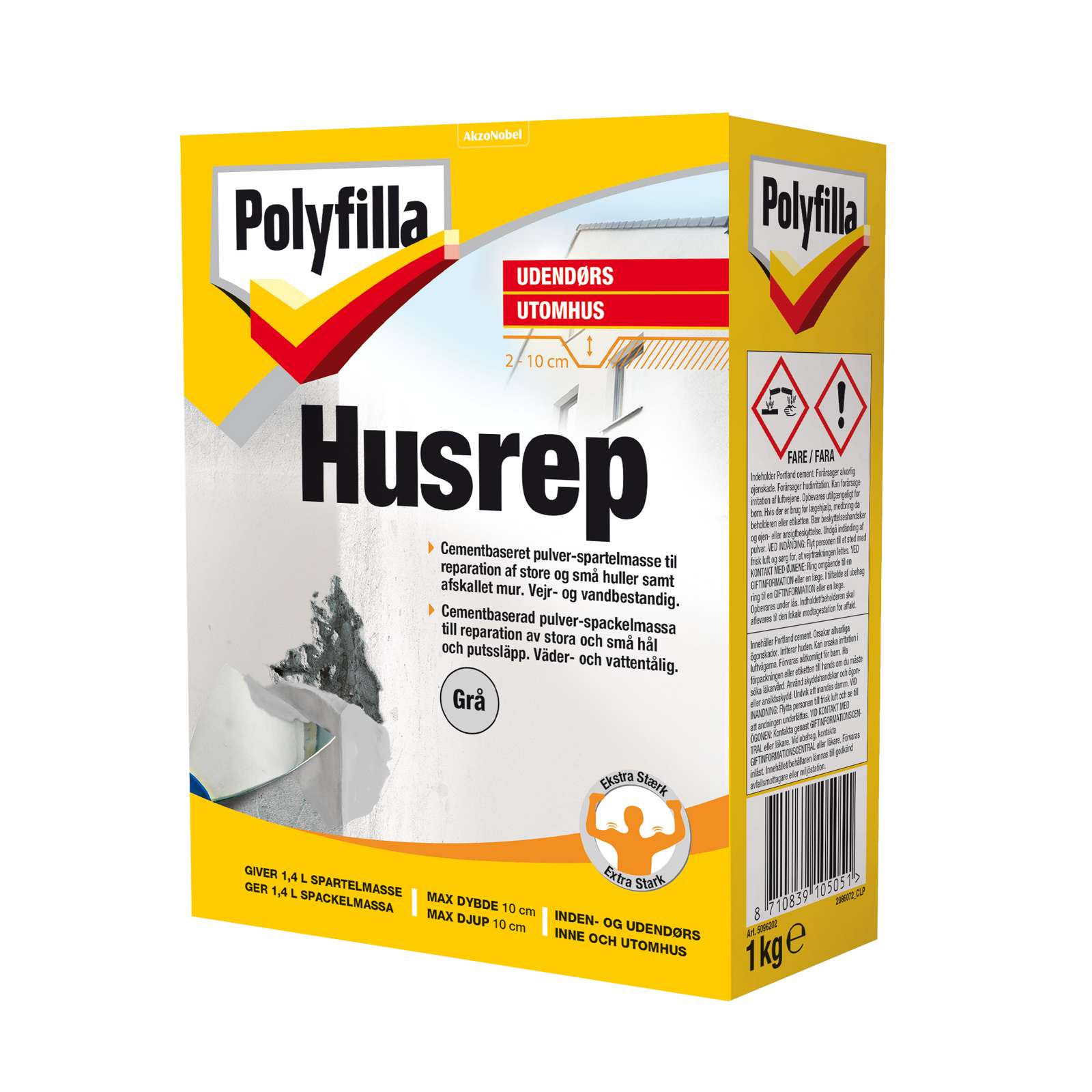1381444 POLYFILLA HUSREP. 1KG