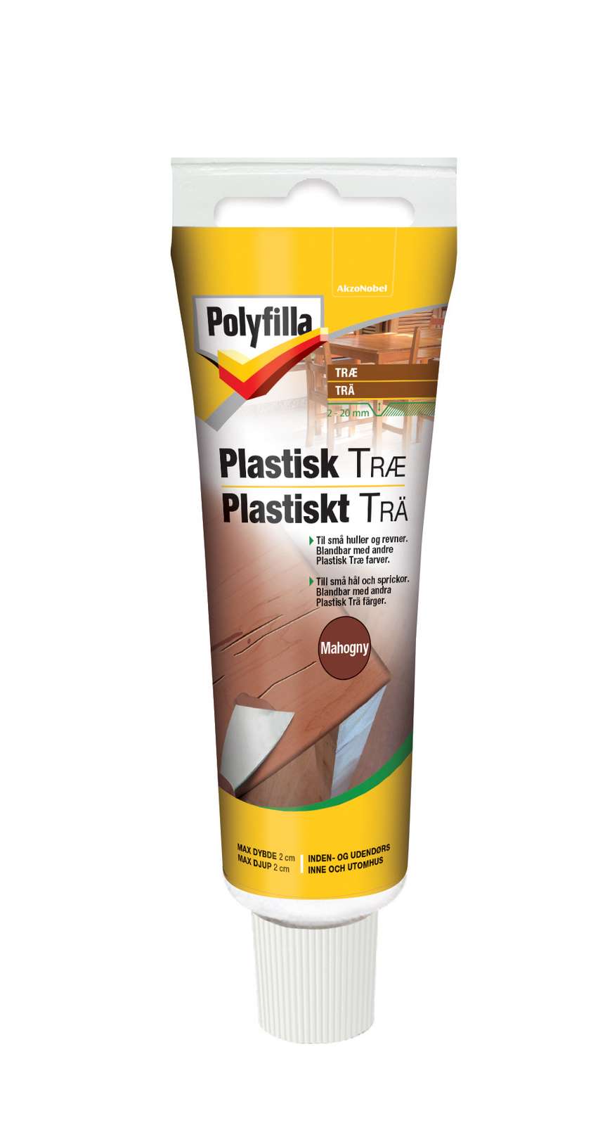 1381511 POLYFILLA PLASTISK TRÆ MAHOGNY