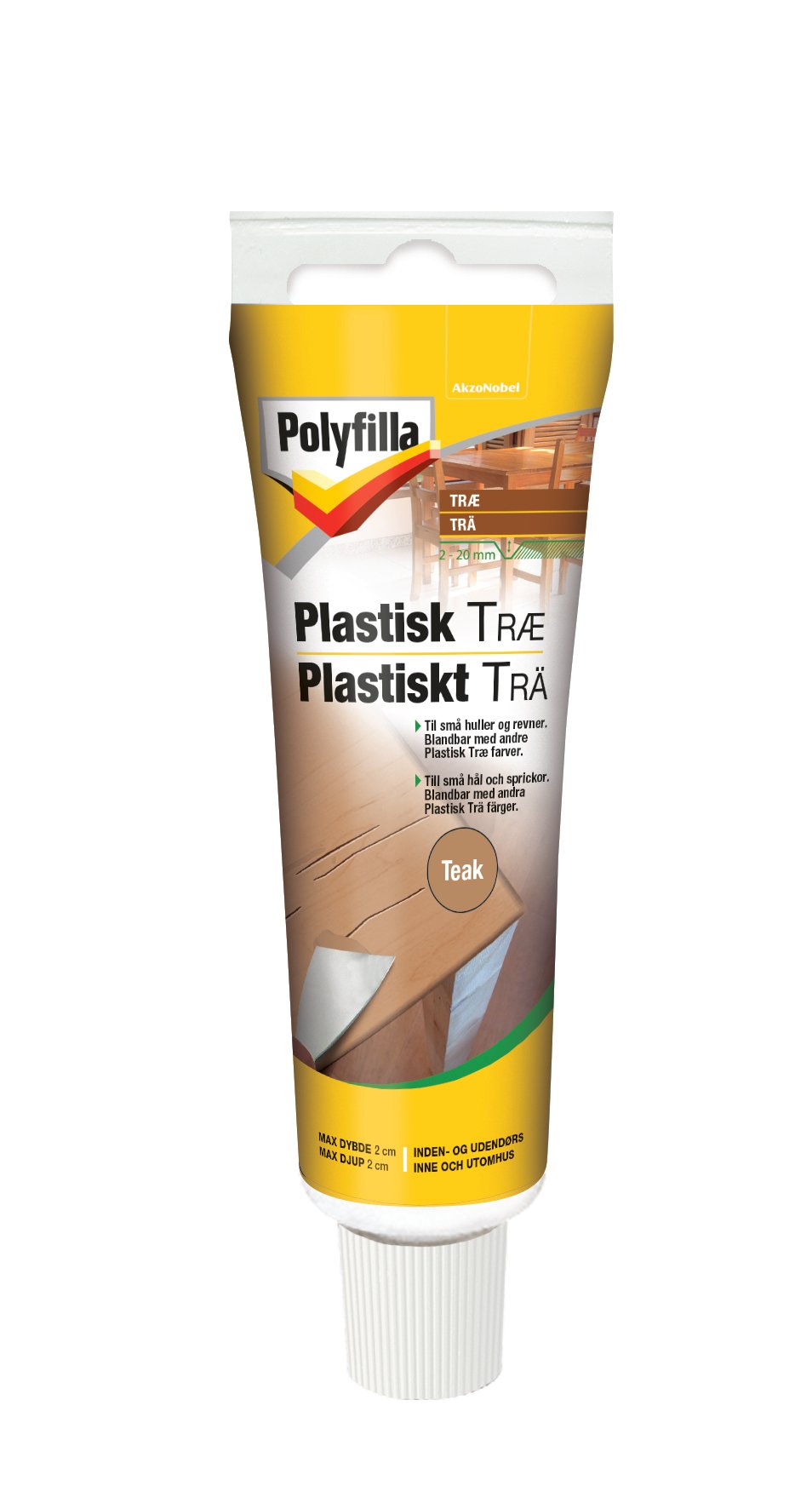 1381513 Plastisk Træ Teak 75G