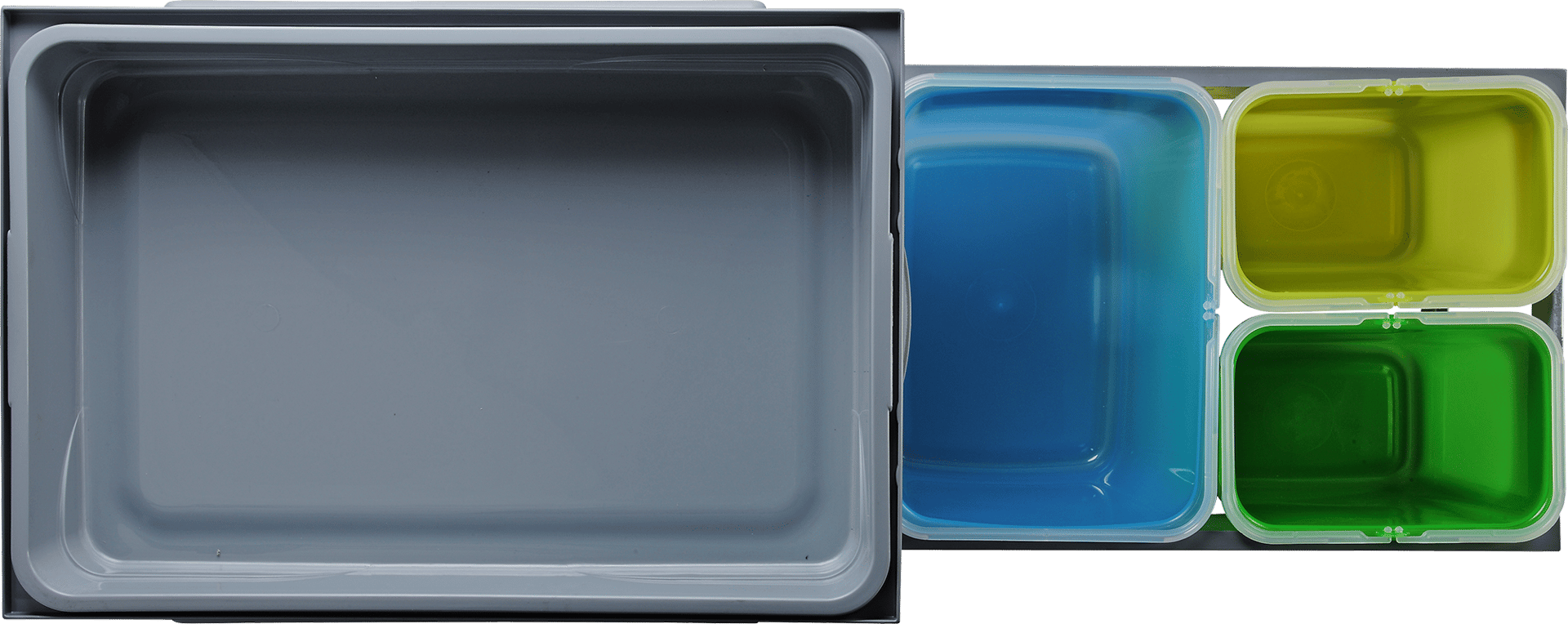 2278010 INTRA AFFALDSSYSTEM TANK40 3 1X16L, 2X8L, BAKKE 2