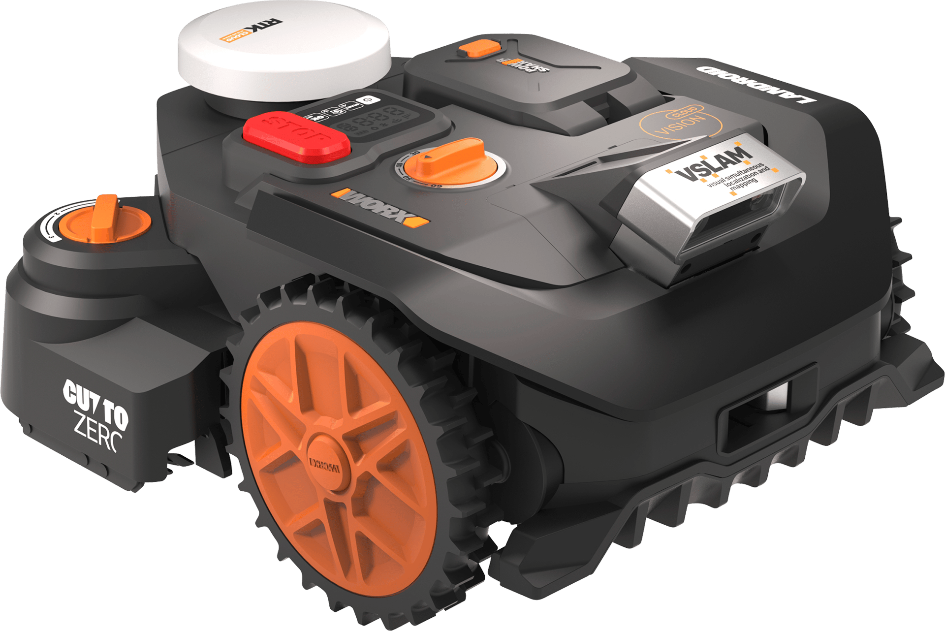 2543303 WORX VISION CLOUD 600M2 AI RTK ROBOT PLÆNEKLIPPER 2