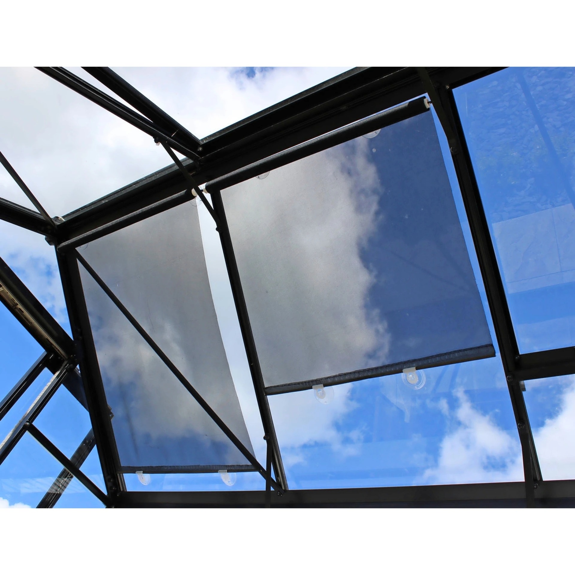 2173240 SKYGGEGARDIN HALLS SORT 60X200CM 2 STK 2