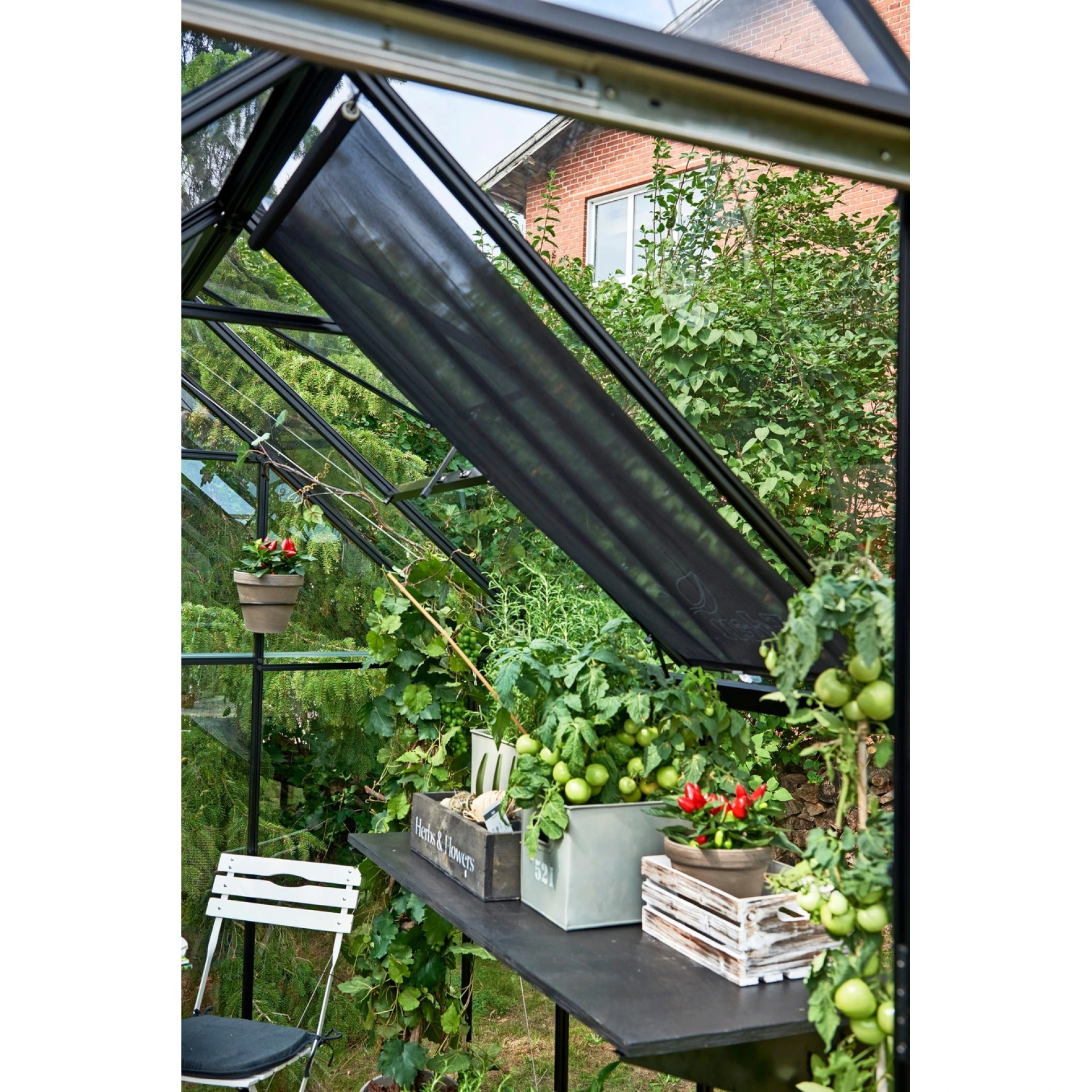 2173240 SKYGGEGARDIN HALLS SORT 60X200CM 2 STK 3