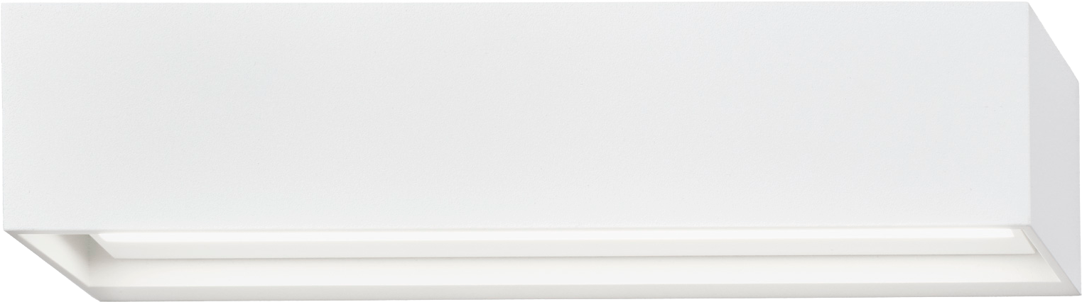 9149435 LINEA W1 VÆGLAMPE 300 HVID 1