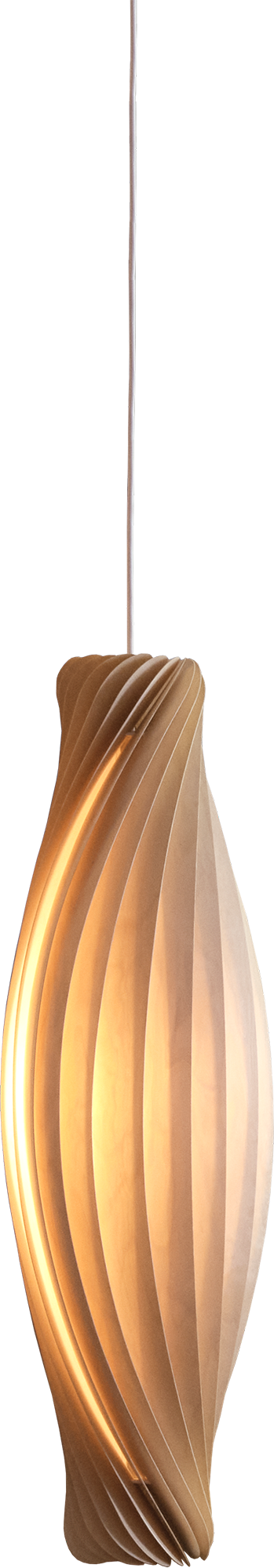 9149525 TOM ROSSAU NO111 PENDEL BIRK NATUR 20X72CM E14 3W D45 LED 1