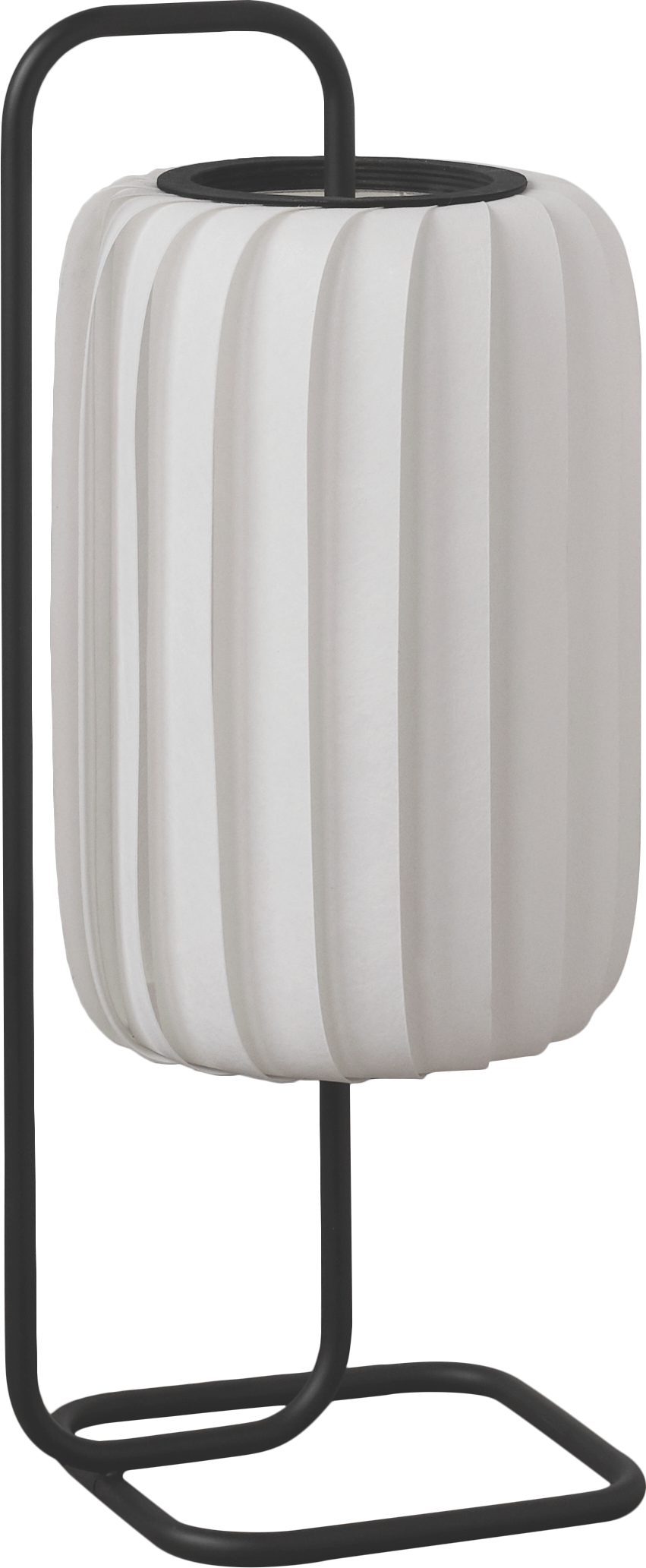 9149508 TOM ROSSAU TR37 BORDLAMPE HVID NONWOVEN 22X59CM E27 7W A60 LED 1