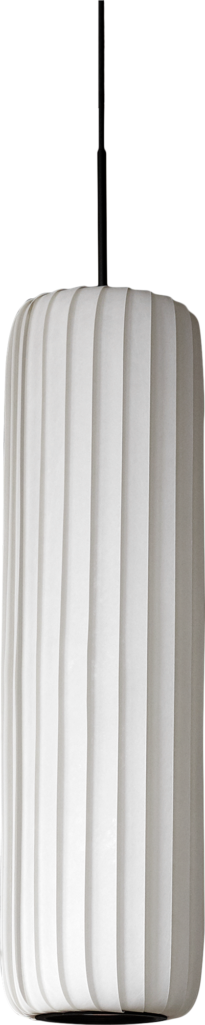9149507 TOM ROSSAU TR37 PENDEL HVID NONWOVEN 25X94CM E27 7W A60 LED