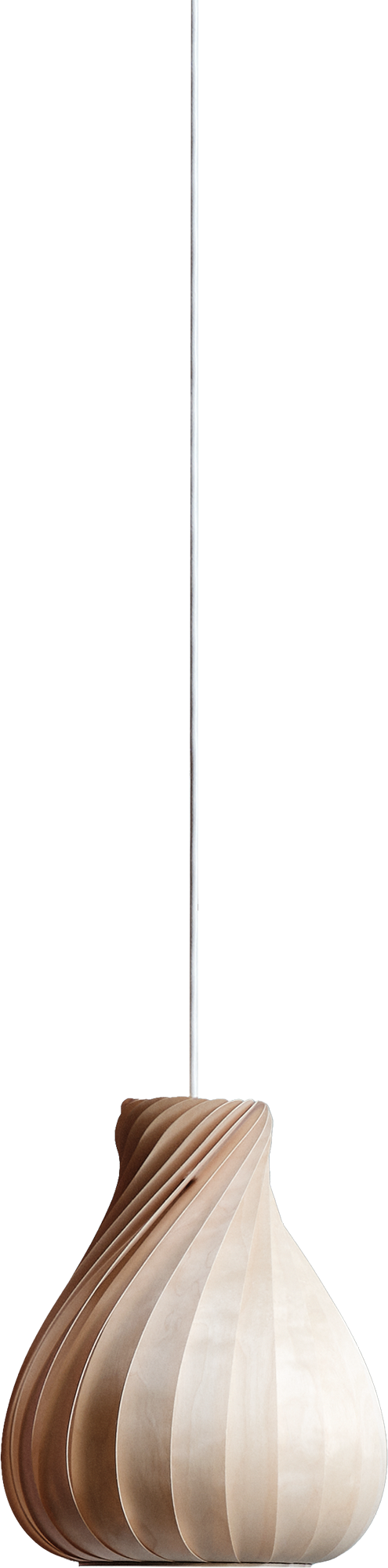 9149519 TOM ROSSAU TR42 PENDEL BIRK NATUR 30X33CM E27 7W A60 LED 2