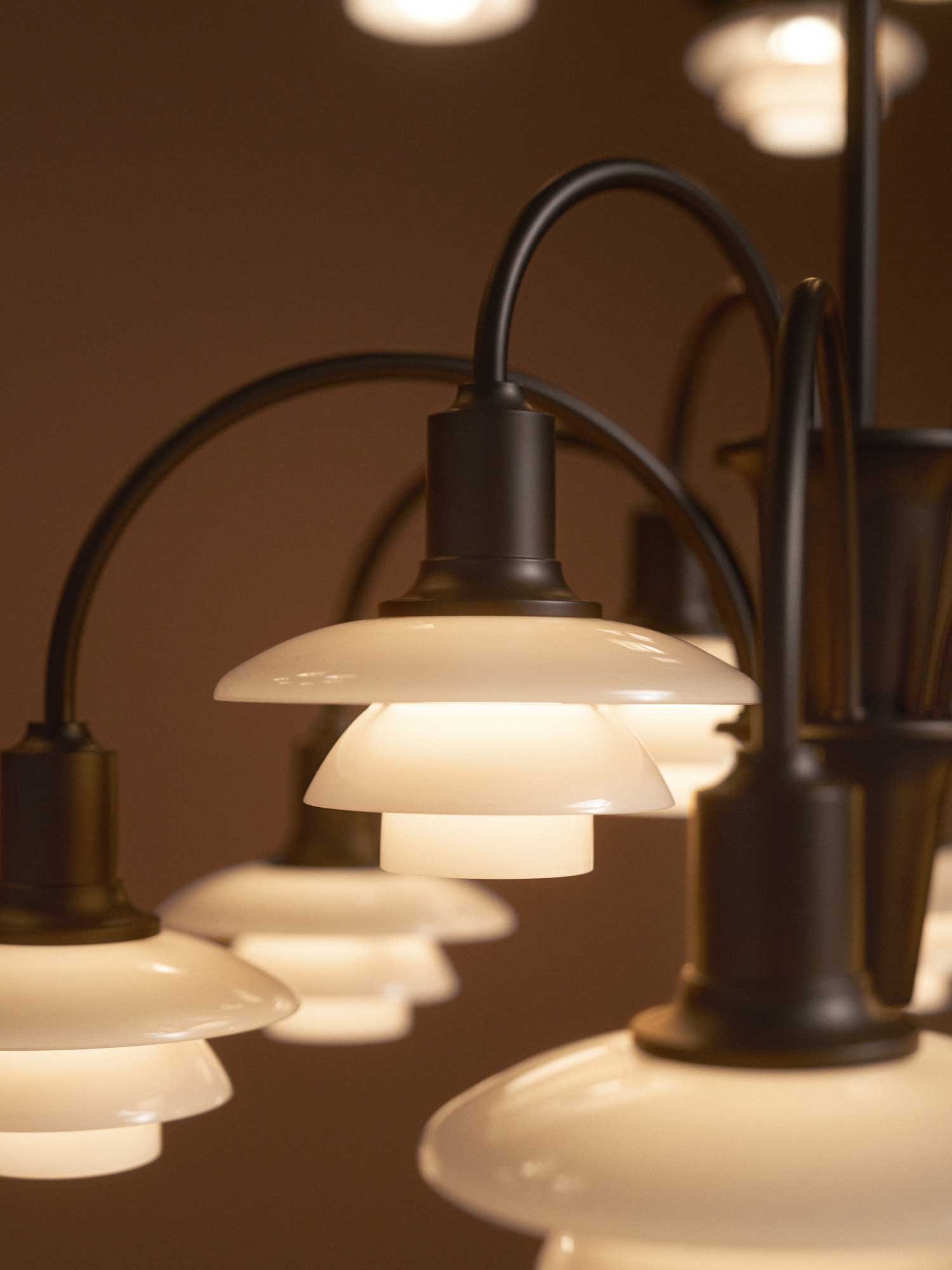 9149572 SS26 PH Centenary Studio Chandelier 9 ON Close Up 319