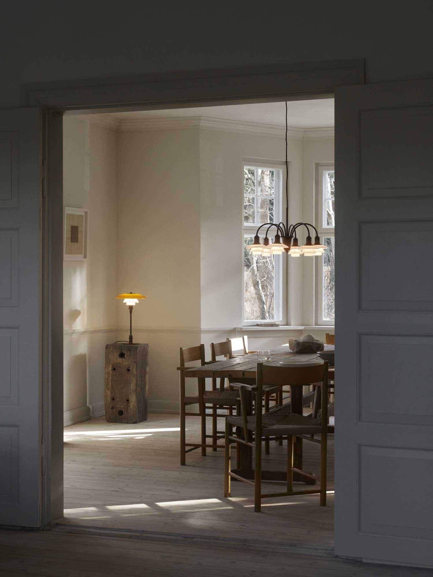 9149571 SS26 PH Centenary Interior Chandelier 6 PH 3 2 Table Indoor ON 2