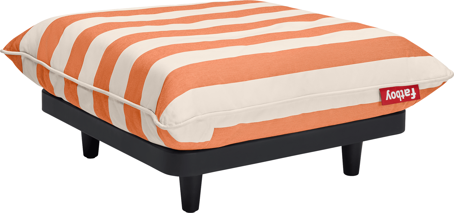 9149315 Fatboy Paletti Hocker Stripe Orange Creme Packshot 01 107463