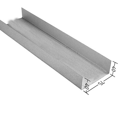 1416638 FERMACELL UW75 0,6X75X4000MM STÅLSKINNE