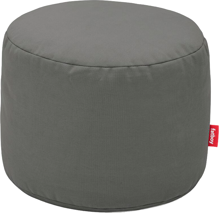 9149166 FATBOY POINT CANVAS RECYCLED PUFF CHARCOAL GRÅ 1