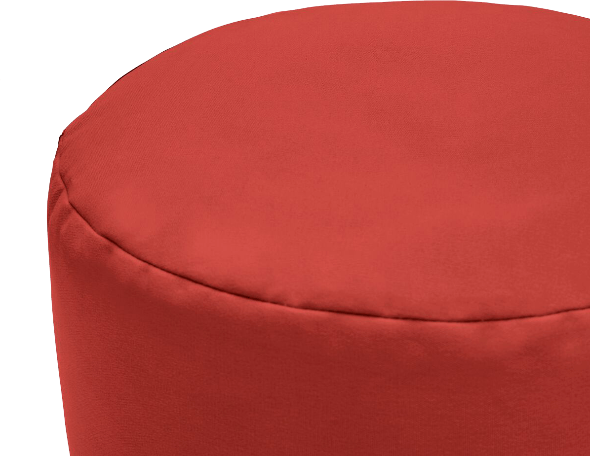 9149168 FATBOY POINT CANVAS RECYCLED PUFF MERLOT RØD 2