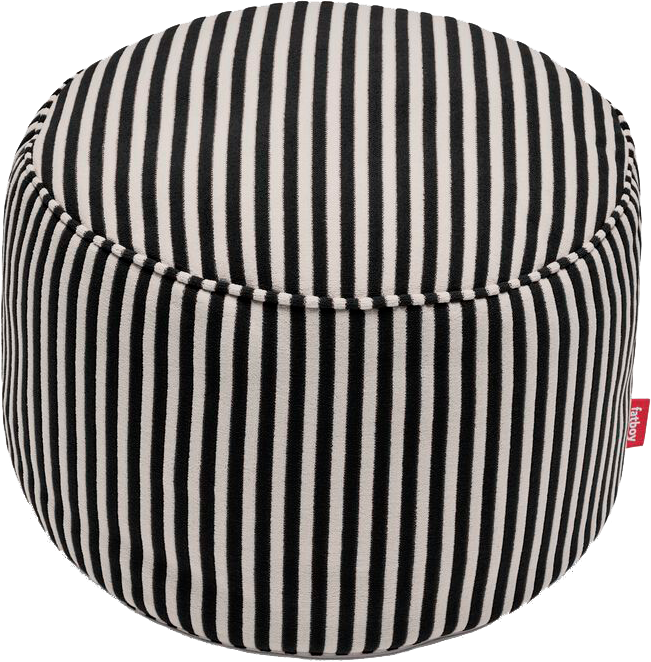 9149176 FATBOY POINT TERRY FROTTE PUFF SORT CREME 1
