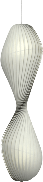 9149501 TOM ROSSAU TR32 PENDEL HVID NONWOVEN 40X150CM E27 7W A60 LED 3