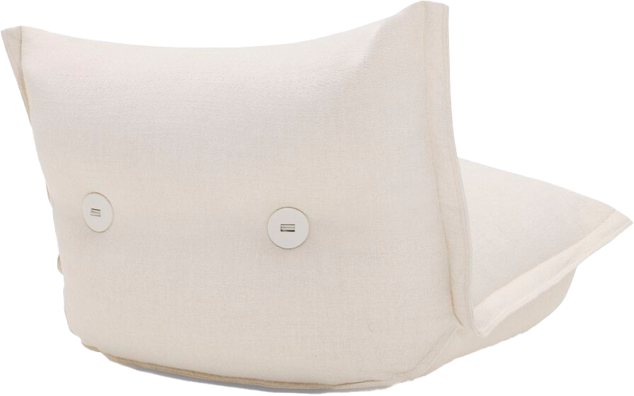 9149261 FATBOY THE BONBARON SLIM BOUCLE RECYCLED LOUNGESTOL CREME 3