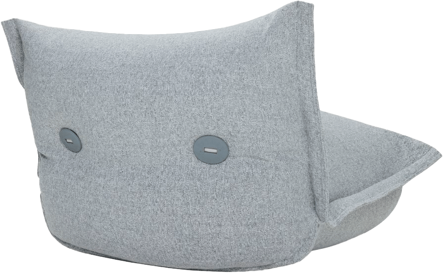 9149262 FATBOY THE BONBARON SLIM BOUCLE RECYCLED LOUNGESTOL GRÅ 3