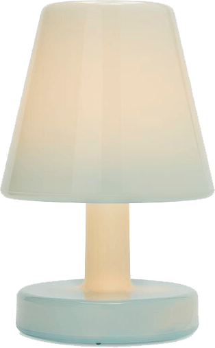 9149257 FATBOY EDISON THE AMBIANCE GENOPLADELIG BORDLAMPE POLAR BLÅ 2