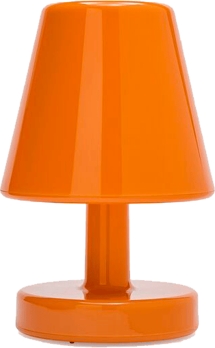 9149256 FATBOY EDISON THE AMBIANCE GENOPLADELIG BORDLAMPE SUNNY ORANGE 1
