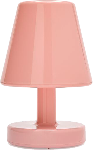 9149254 FATBOY EDISON THE AMBIANCE GENOPLADELIG BORDLAMPE SOFT PINK 1