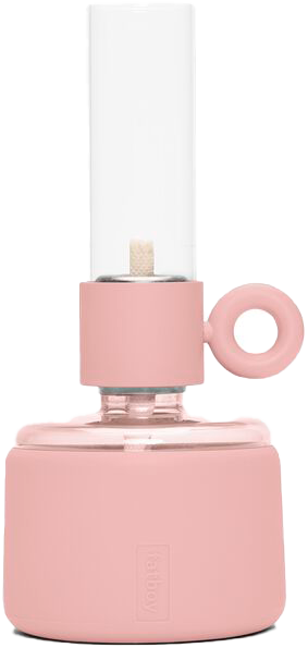 9149177 FATBOY FLAMTASTIQUE XS OLIE LAMPE SOFT PINK 1