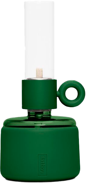 9149178 FATBOY FLAMTASTIQUE XS OLIE LAMPE DYB GRØN 1