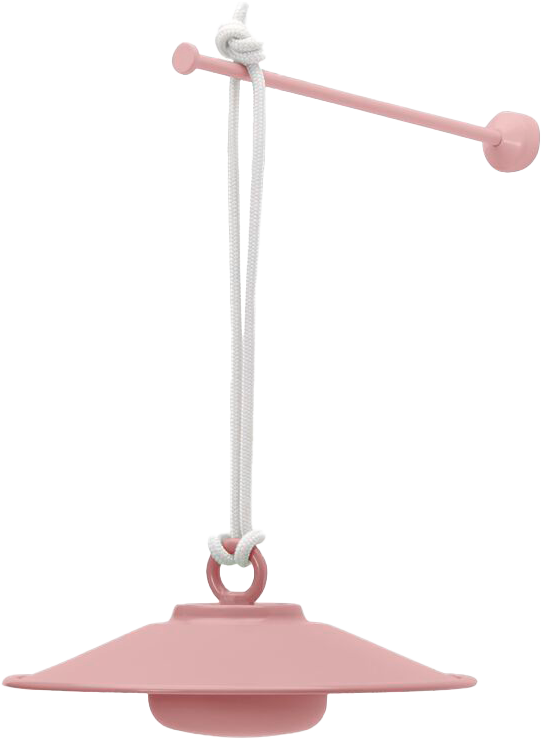 9149233 FATBOY CHAP O HÆNGELAMPE TRÅDLØS SOFT PINK 1